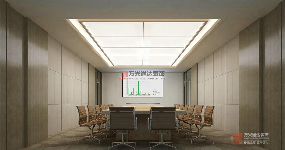 北京萬興通達辦公裝修項目-DK房地產(chǎn)裝修效果圖