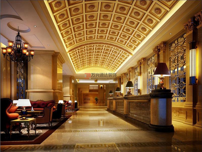 北京萬(wàn)興通達(dá)辦公裝修項(xiàng)目-家富國(guó)際大酒店裝修案例效果圖