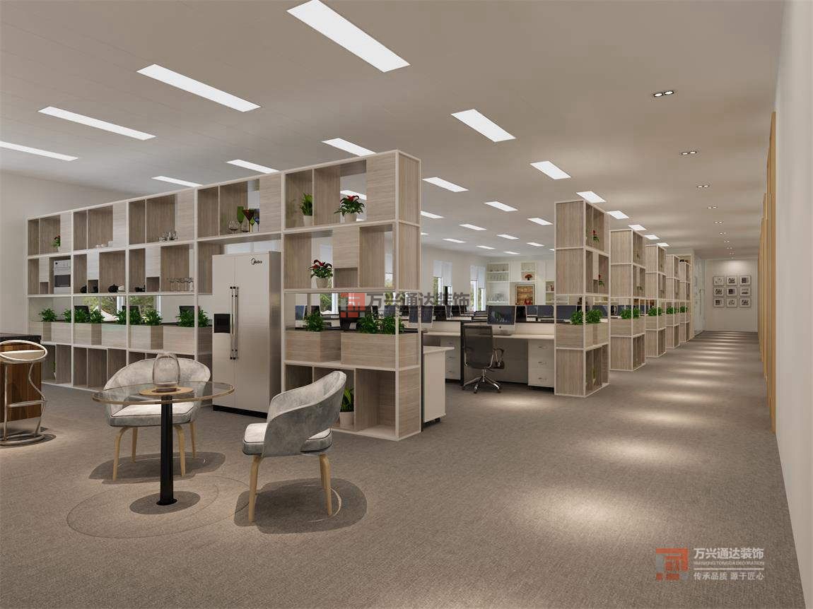 北京萬興通達辦公裝修項目-北京中外名人國際公關(guān)策劃有限公司裝修效果圖