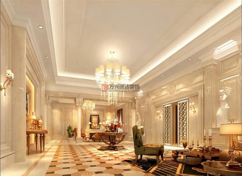 北京萬(wàn)興通達(dá)辦公裝修項(xiàng)目-家富國(guó)際大酒店裝修案例效果圖