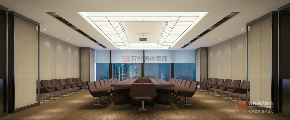 北京萬興通達(dá)辦公裝修項(xiàng)目-民發(fā)集團(tuán)裝修效果圖