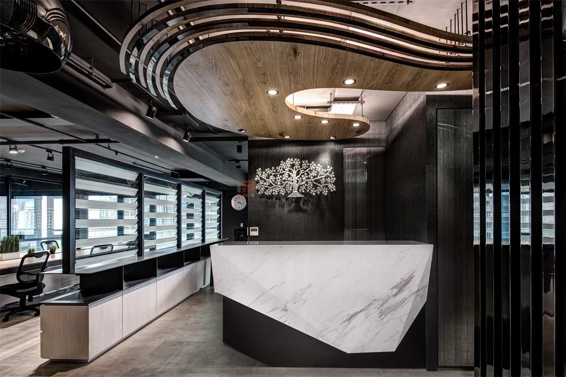 北京萬(wàn)興通達(dá)辦公裝修項(xiàng)目-一諾立德文化傳媒裝修效果圖