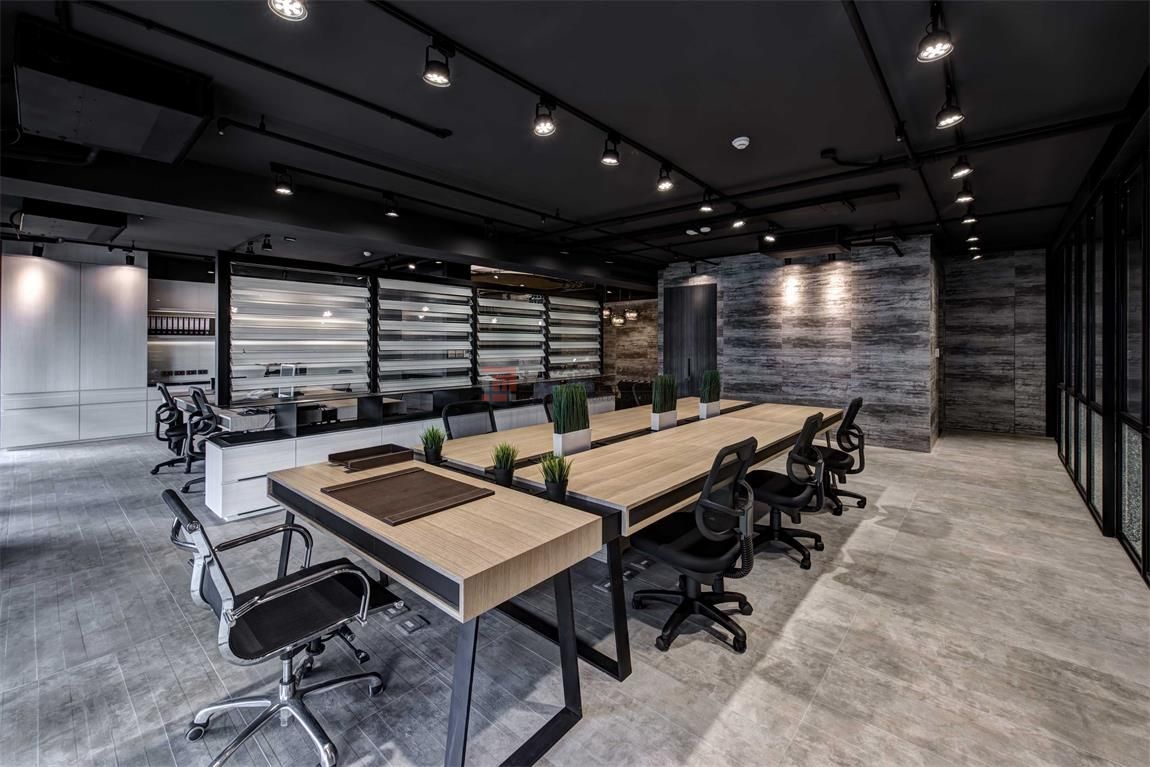 北京萬(wàn)興通達(dá)辦公裝修項(xiàng)目-一諾立德文化傳媒裝修效果圖