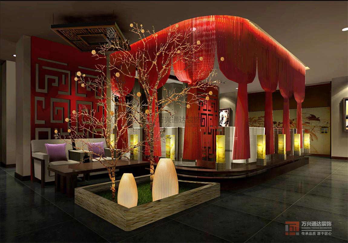 北京萬興通達辦公裝修項目-多福肥?；疱伒暄b修效果圖