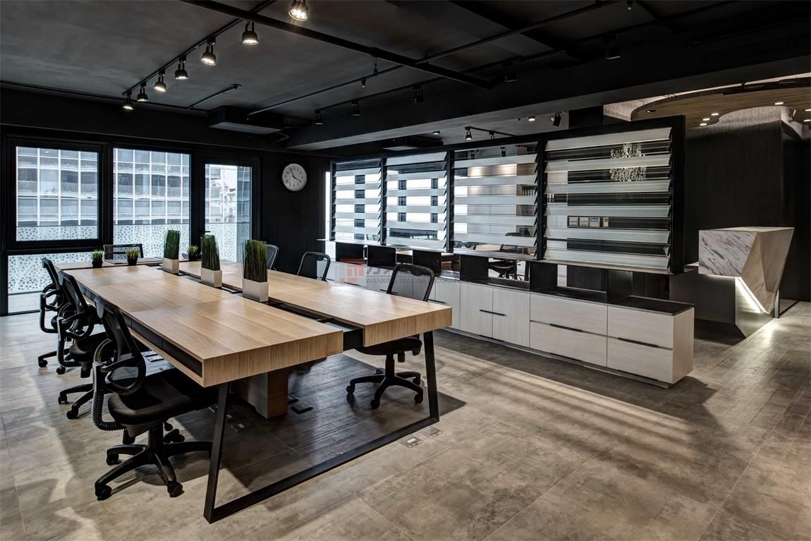 北京萬(wàn)興通達(dá)辦公裝修項(xiàng)目-一諾立德文化傳媒裝修效果圖