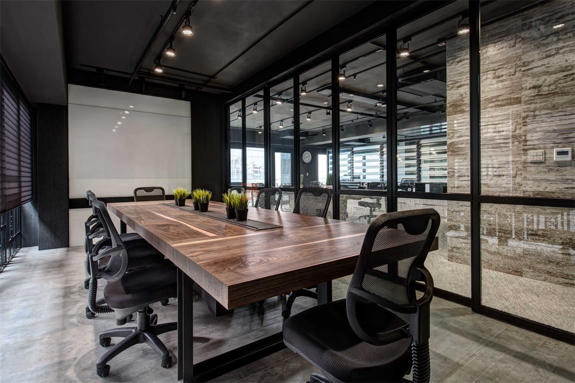 北京萬(wàn)興通達(dá)辦公裝修項(xiàng)目-一諾立德文化傳媒裝修效果圖