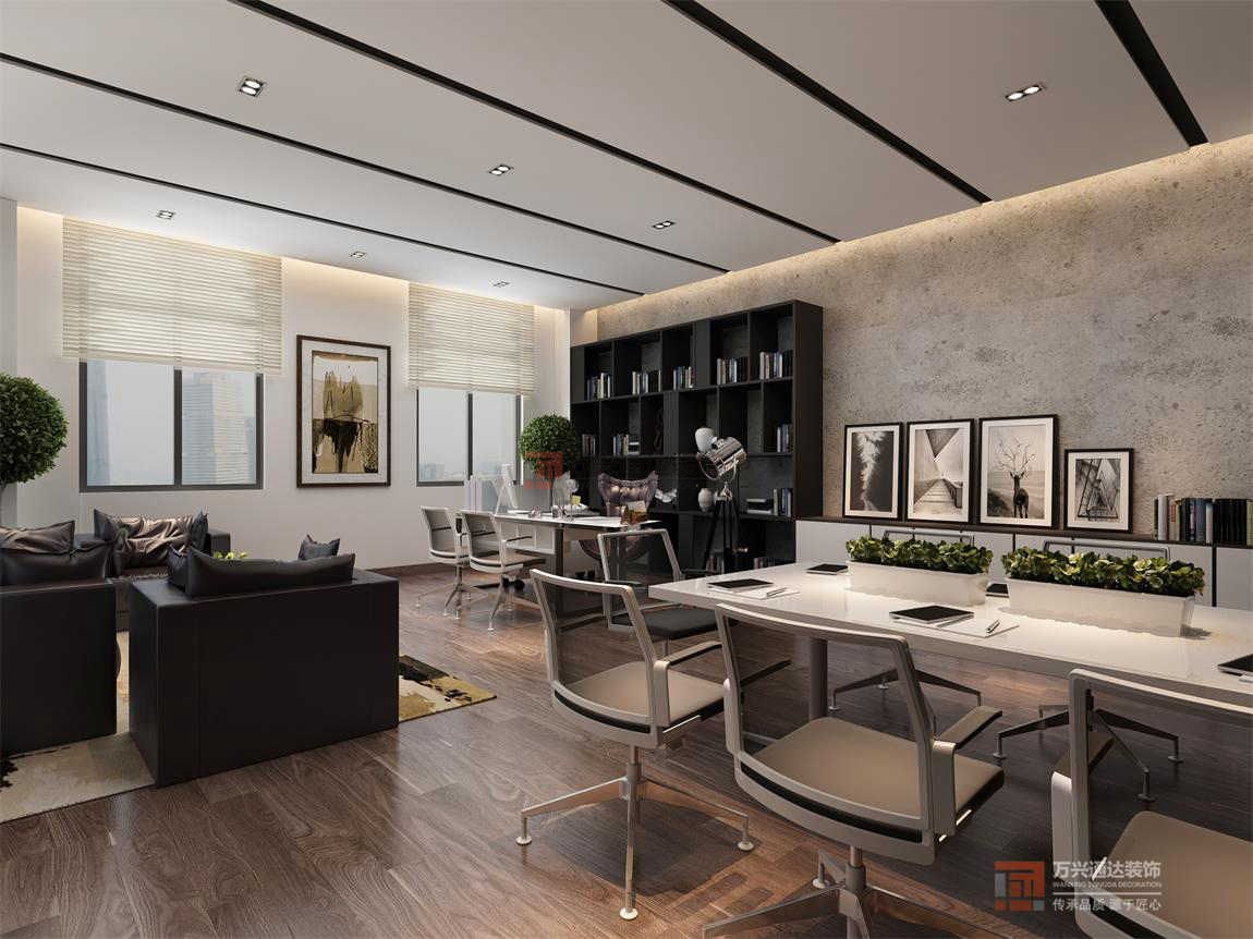 北京萬興通達辦公裝修項目-北京中外名人國際公關(guān)策劃有限公司裝修效果圖