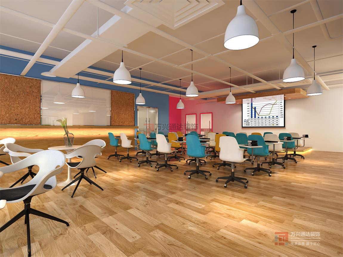 北京萬興通達辦公裝修項目-北京偉伯康科技發(fā)展有限公司裝修效果圖