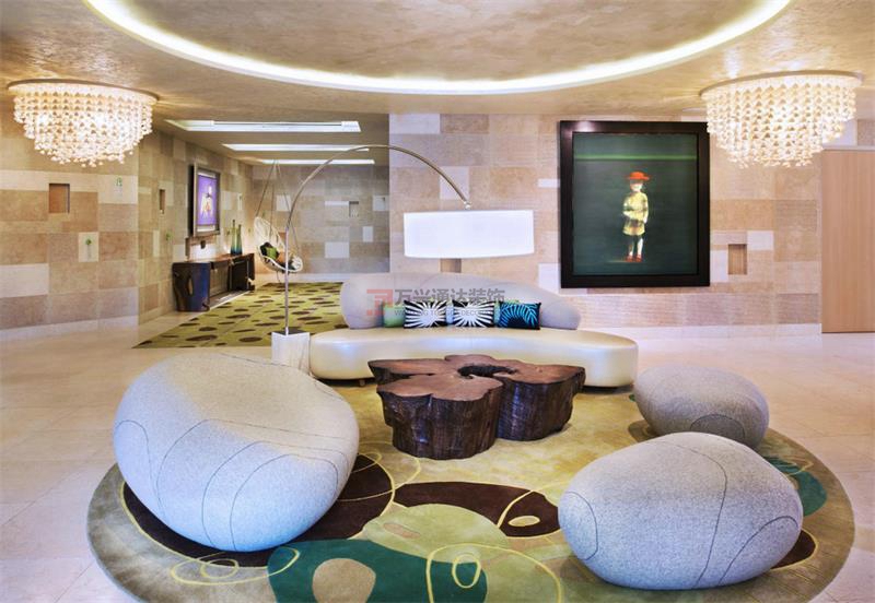 北京萬興通達(dá)辦公裝修項(xiàng)目-圣淘沙灣 W 酒店裝修案例效果圖