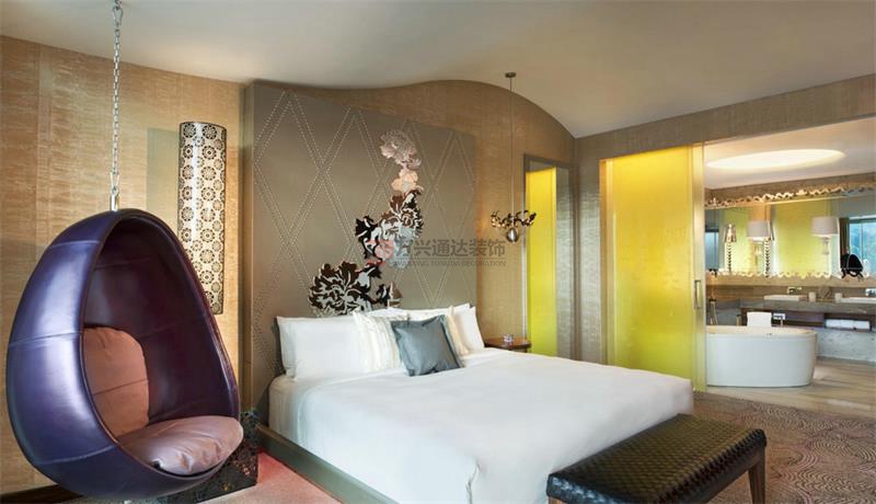 北京萬興通達(dá)辦公裝修項(xiàng)目-圣淘沙灣 W 酒店裝修案例效果圖