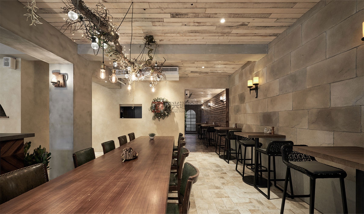 北京萬興通達辦公裝修項目-香榭印餐廳裝修效果圖