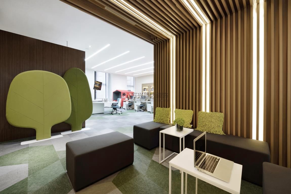 北京萬(wàn)興通達(dá)辦公裝修項(xiàng)目-綠地創(chuàng)新科技裝修效果圖