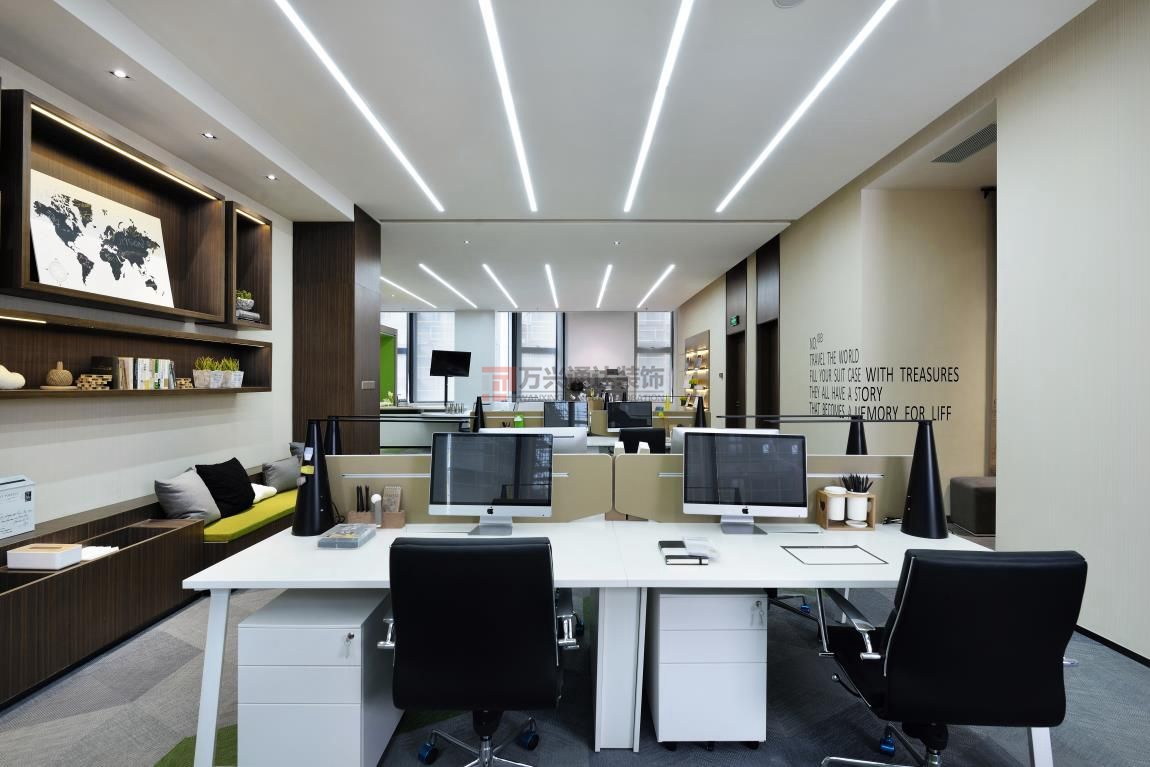 北京萬(wàn)興通達(dá)辦公裝修項(xiàng)目-綠地創(chuàng)新科技裝修效果圖