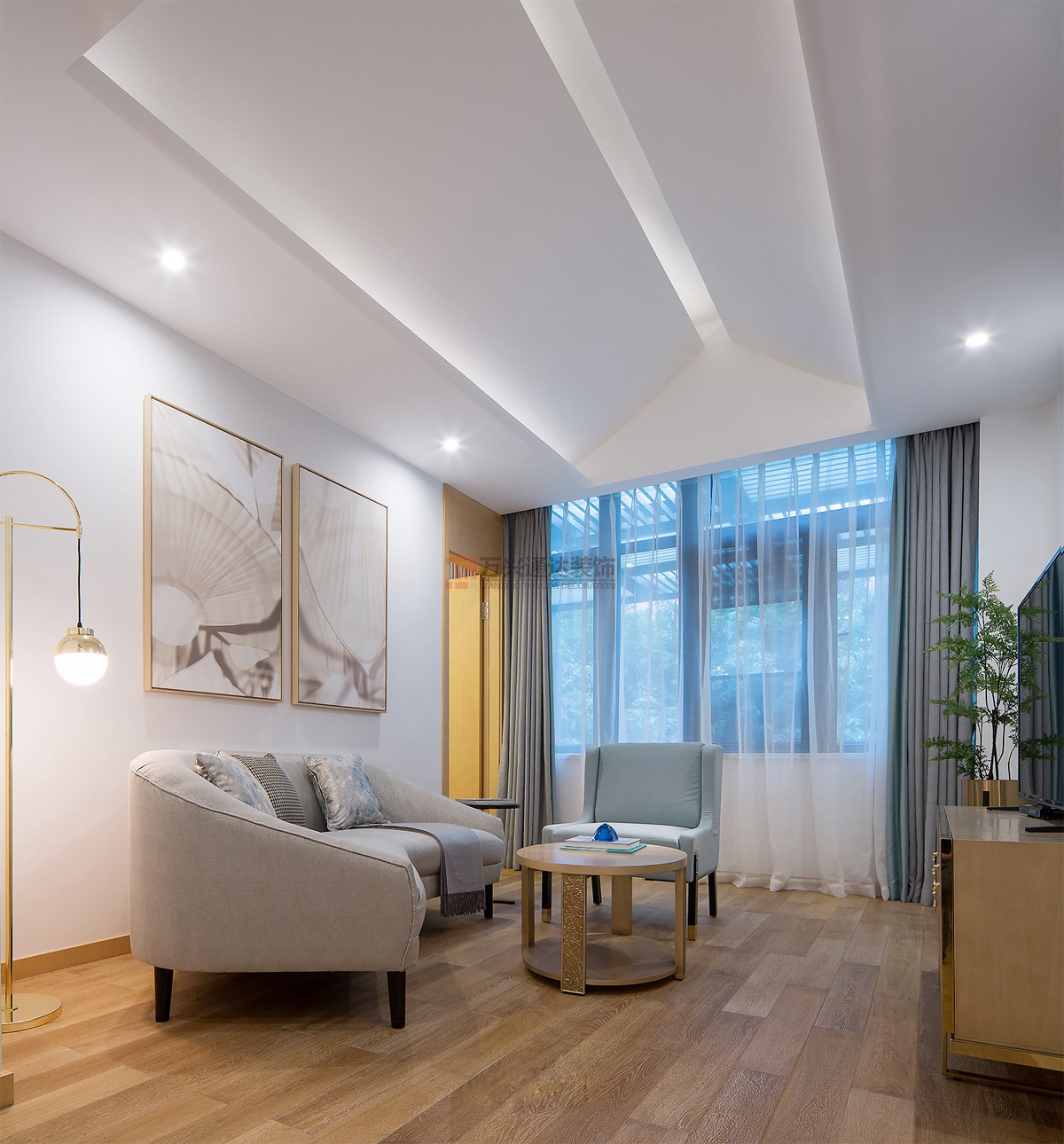 北京萬興通達(dá)辦公裝修項(xiàng)目-梵蒂會(huì)所裝修效果圖