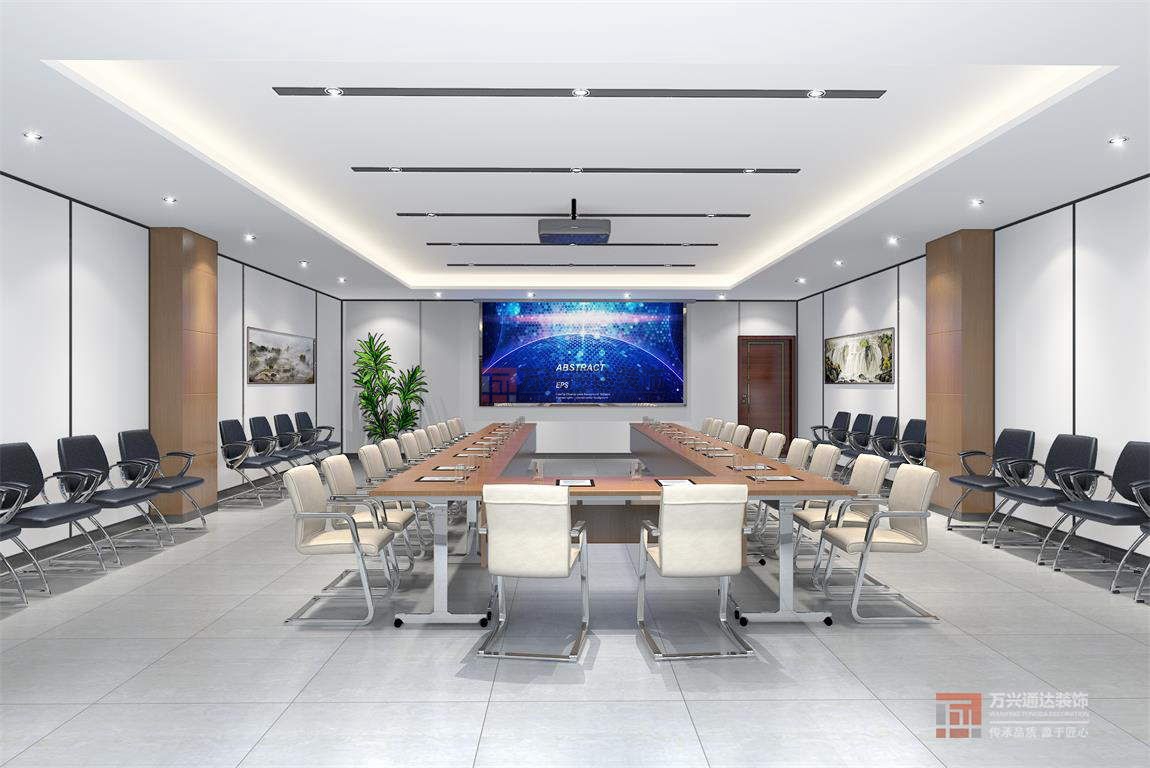 北京萬(wàn)興通達(dá)辦公裝修項(xiàng)目-京茂香源裝修效果圖