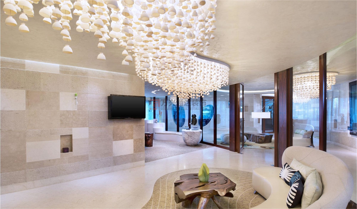 北京萬興通達辦公裝修項目-東四富潤酒店裝修效果圖