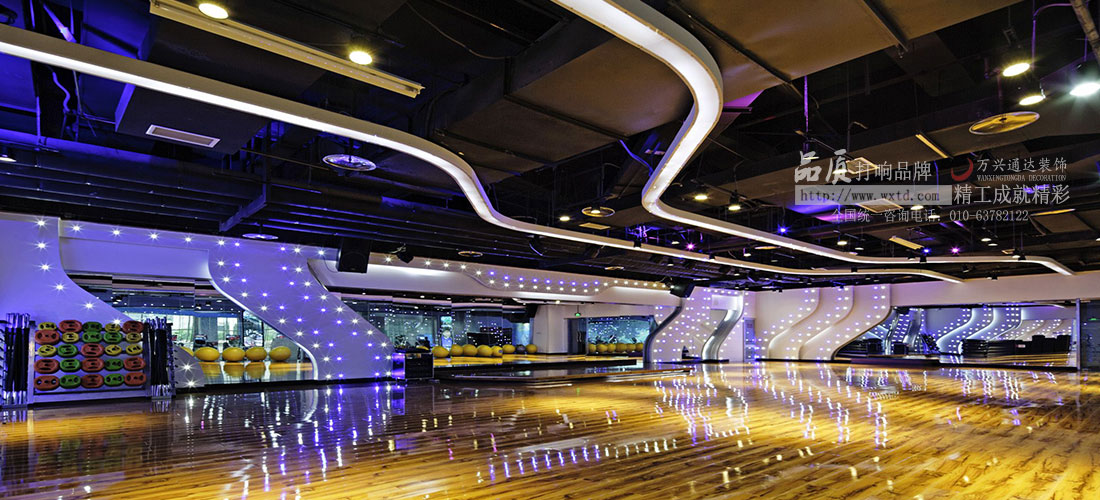 豪華健身會(huì)所設(shè)計(jì)