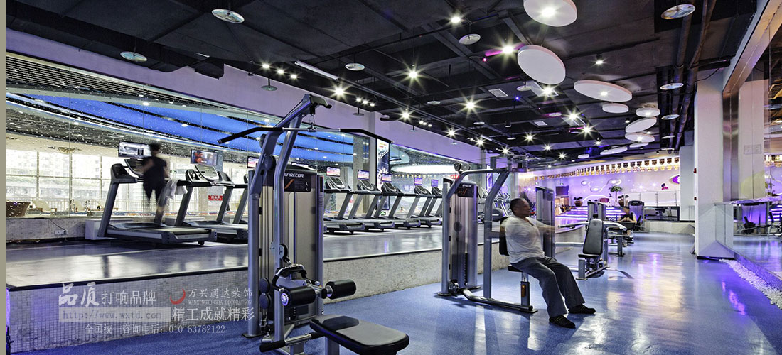 豪華健身會(huì)所設(shè)計(jì)