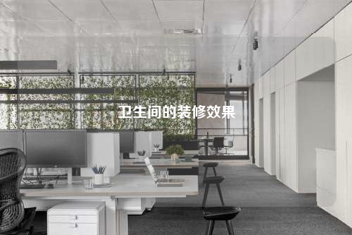 衛(wèi)生間的裝修效果