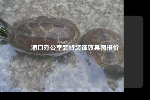 浦口辦公室裝修裝飾效果圖報價