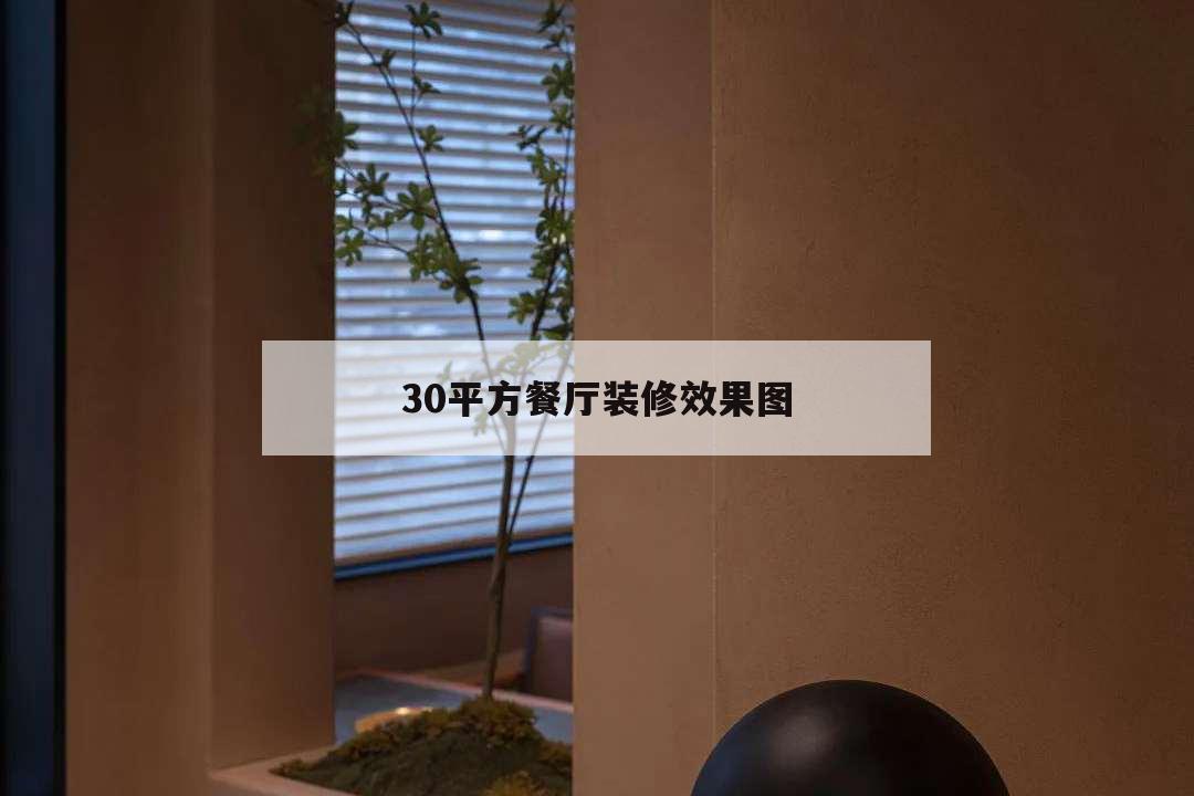 30平方餐廳裝修效果圖,30平餐館裝修效果圖