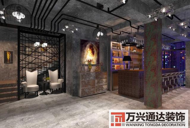 酒吧裝修酒吧裝修設計平面圖_萬興辦公室裝修公司