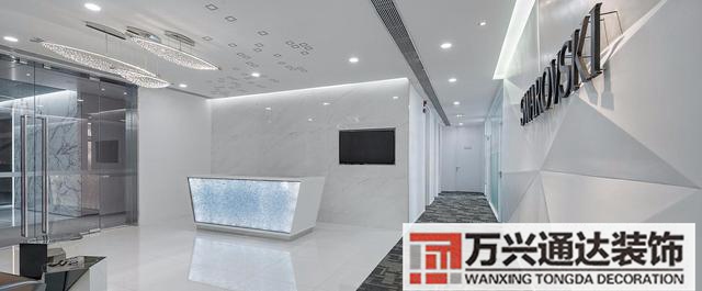 外資企業(yè)裝修設計企業(yè)裝修設計公司哪家好_萬興辦公室裝修公司