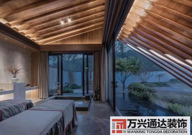 養(yǎng)生會所裝修養(yǎng)生房間裝修效果圖_萬興辦公室裝修公司