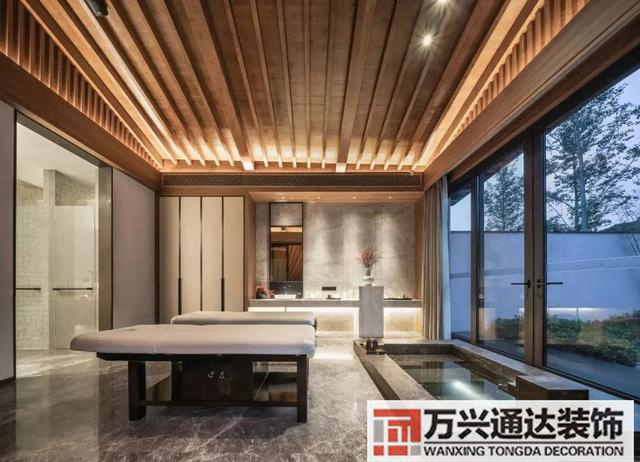 養(yǎng)生會所裝修養(yǎng)生房間裝修效果圖_萬興辦公室裝修公司