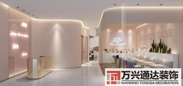 美容院設(shè)計美容院設(shè)計案例_萬興辦公室裝修公司