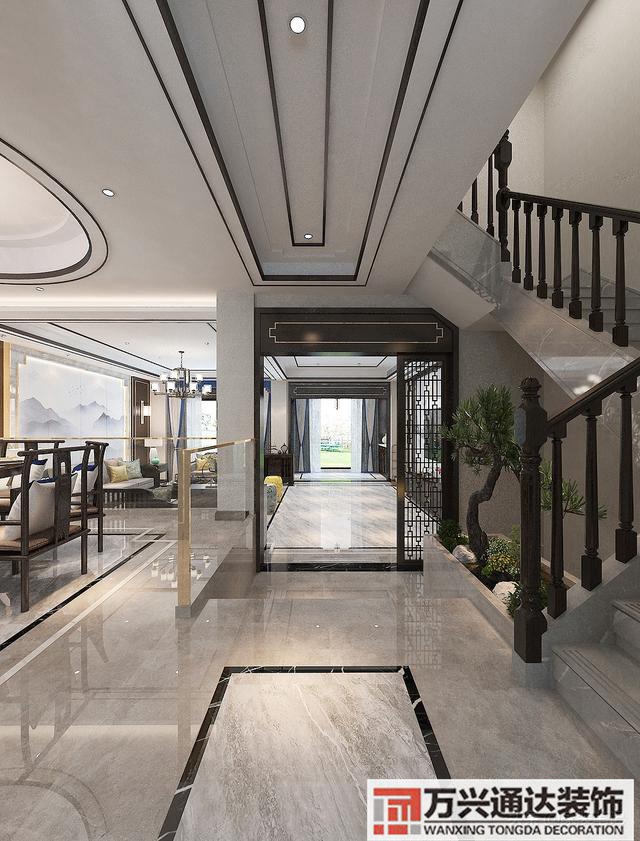 別墅中式裝修中式別墅設計裝修