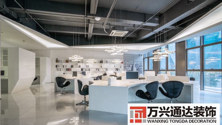 外資企業(yè)辦公室裝修風格高檔辦公樓室外裝飾風格