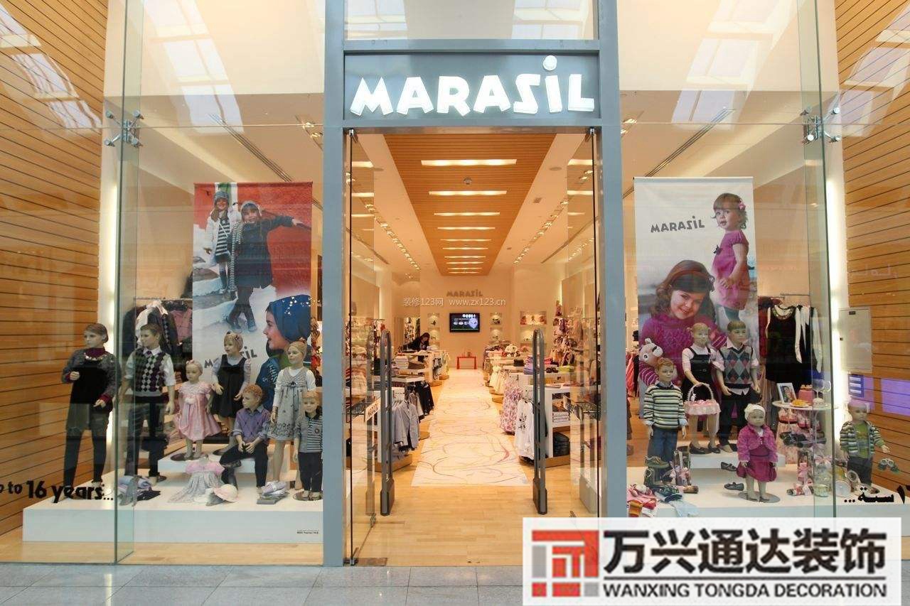 私人童裝店裝修效果圖小型童裝店裝修效果圖簡裝