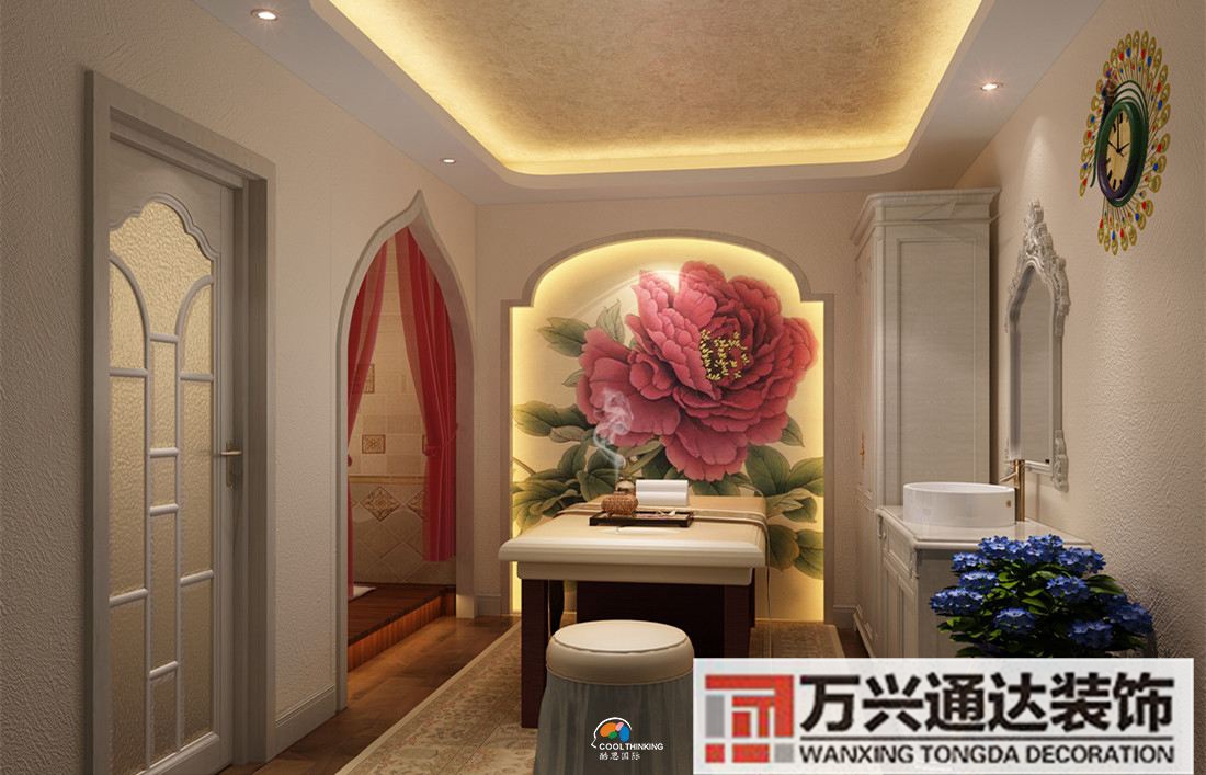 spa美容會(huì)所裝修美容spa會(huì)所裝修效果圖