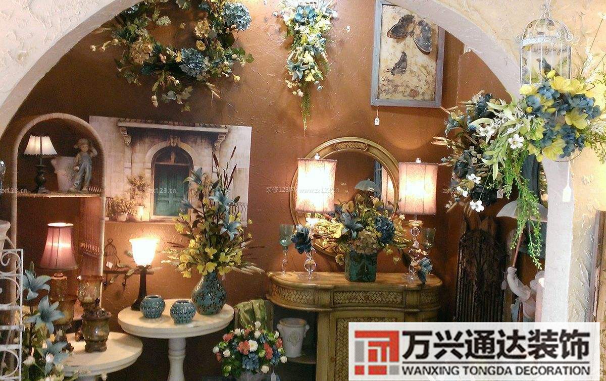 花店創(chuàng)意裝修花店裝修設計方案