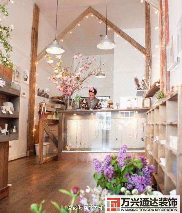 花店創(chuàng)意裝修花店裝修設計方案