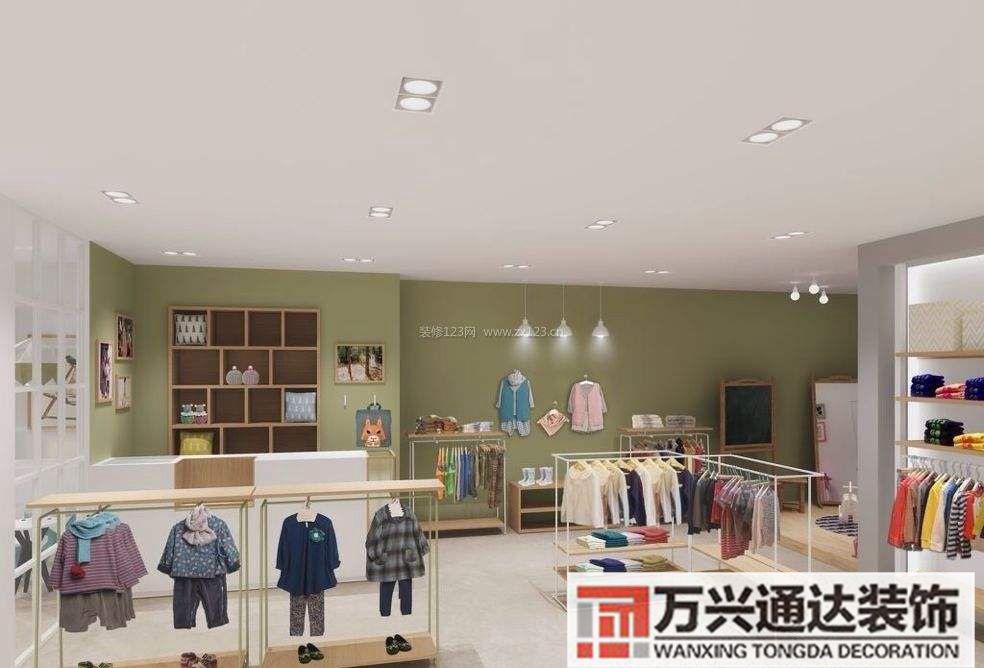 童裝店精品裝修風格童裝精品店裝修效果圖