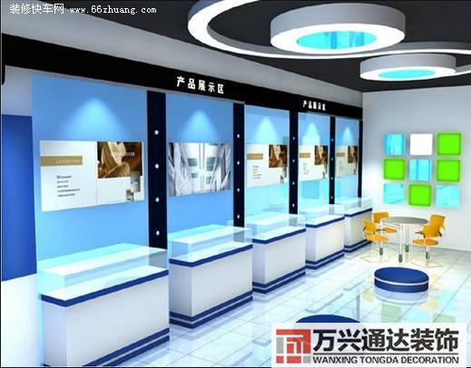 展廳裝修的材料裝修公司材料展示廳
